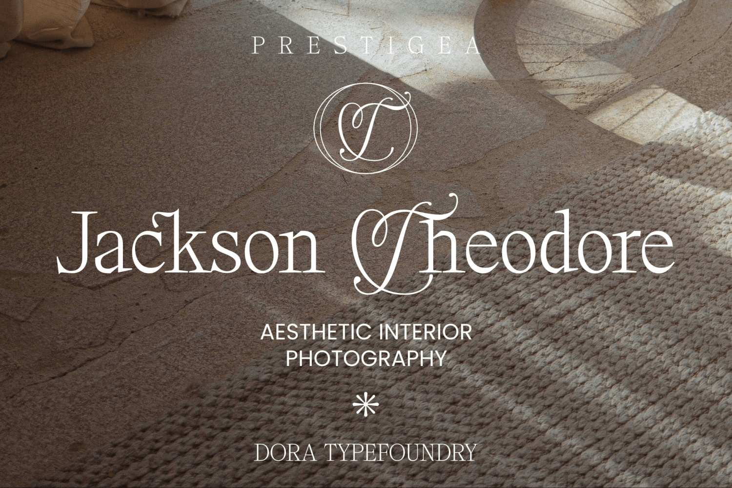 Prestigea Font Poster #1