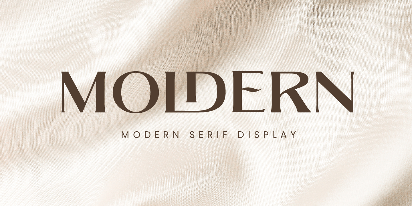 Moldern Regular Font Family