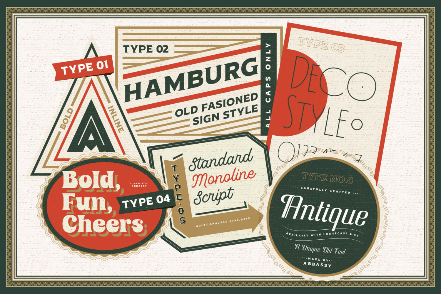 Matchbox Font Collection Font Poster #1