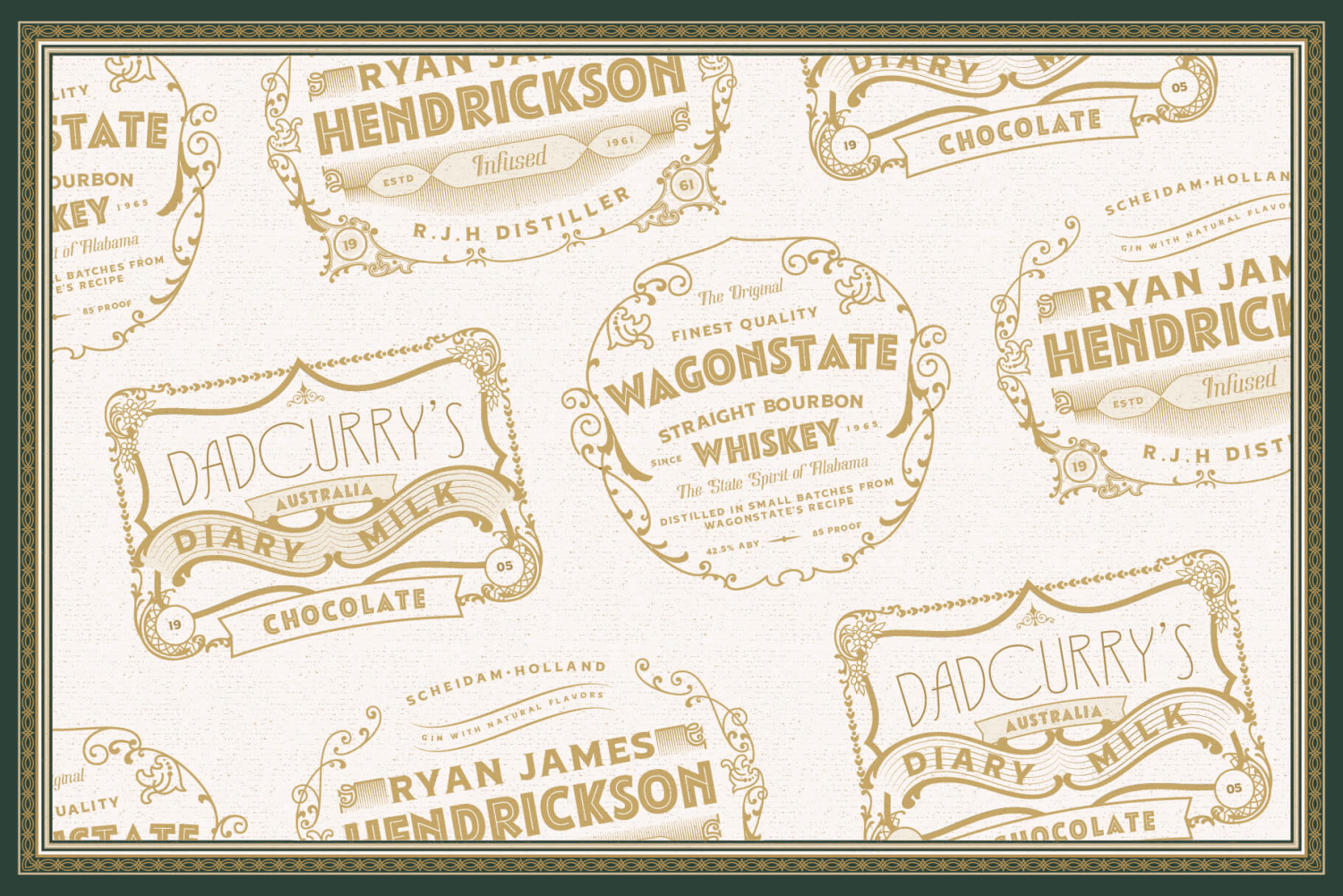 Matchbox Font Collection Font Poster #1