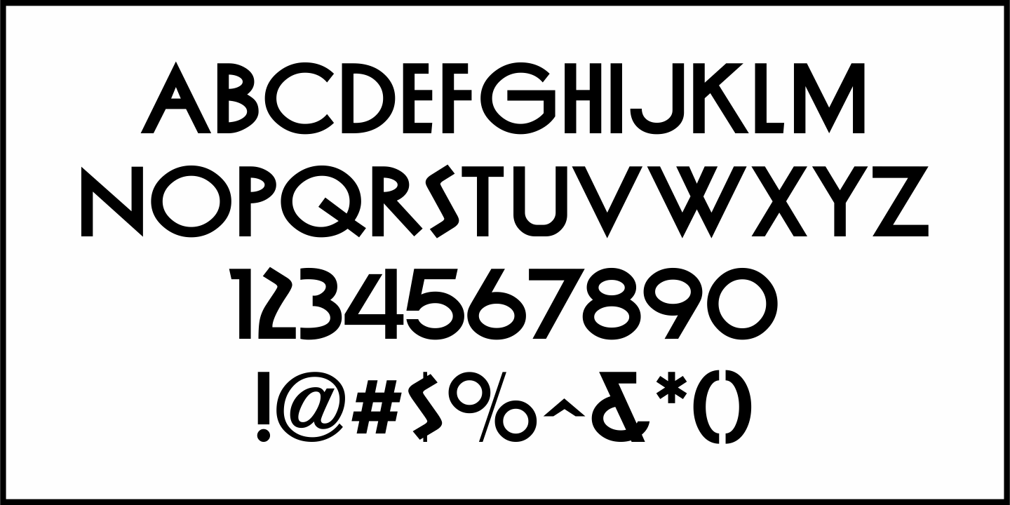 Casting Agent Font Poster #3