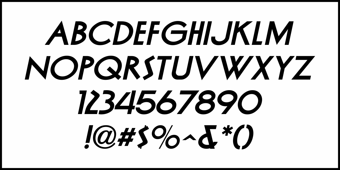 Casting Agent Font Poster #5