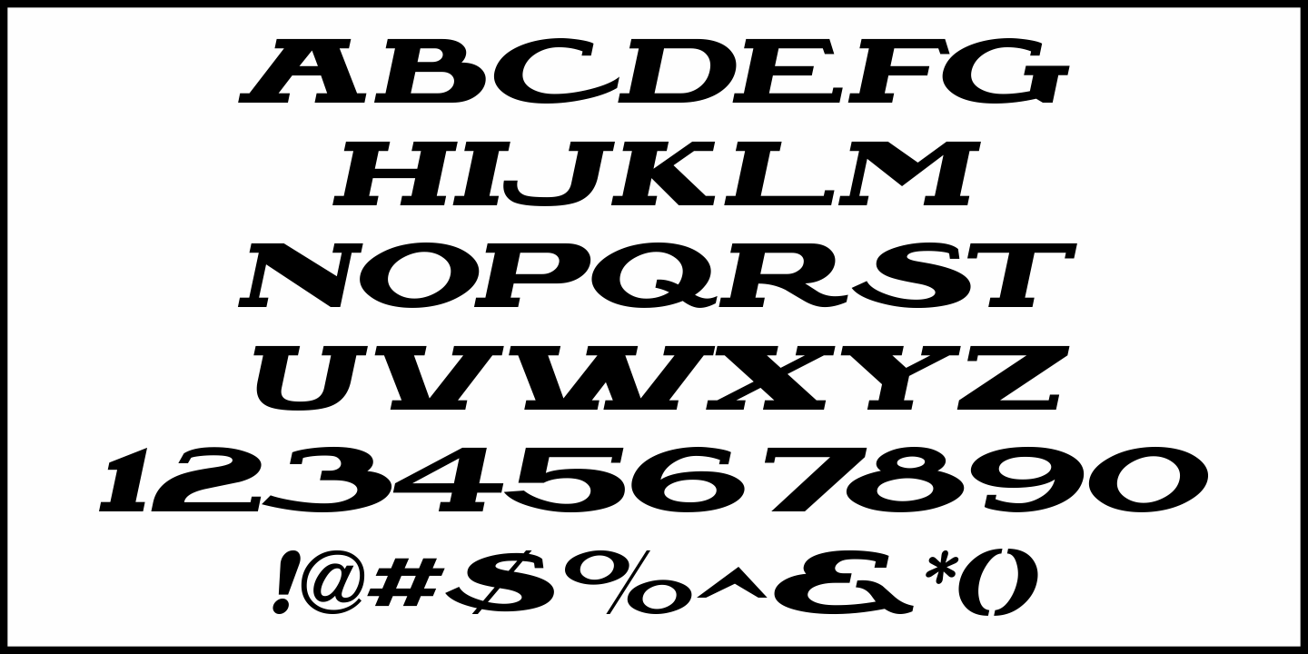 Talking Picture Font Poster #5