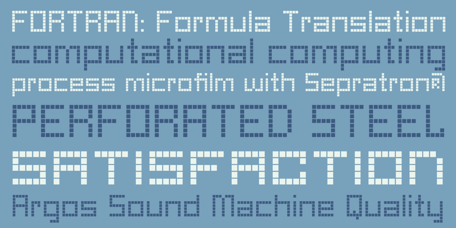 Cubisquare AOE Font Poster #1