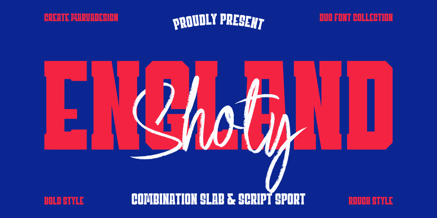England Shoty Poster