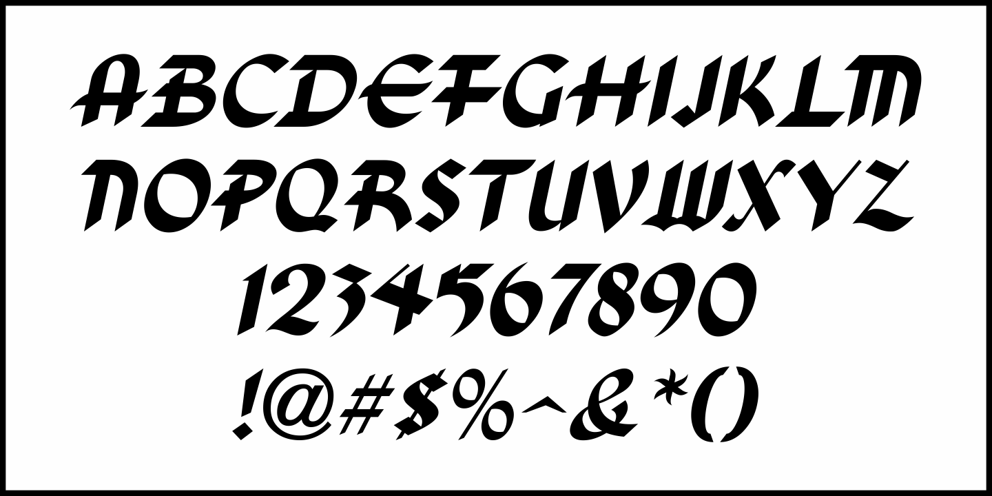 Classic Tales Font Poster #1