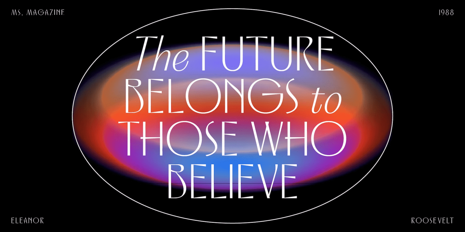 Solistice Nova Font Poster #10