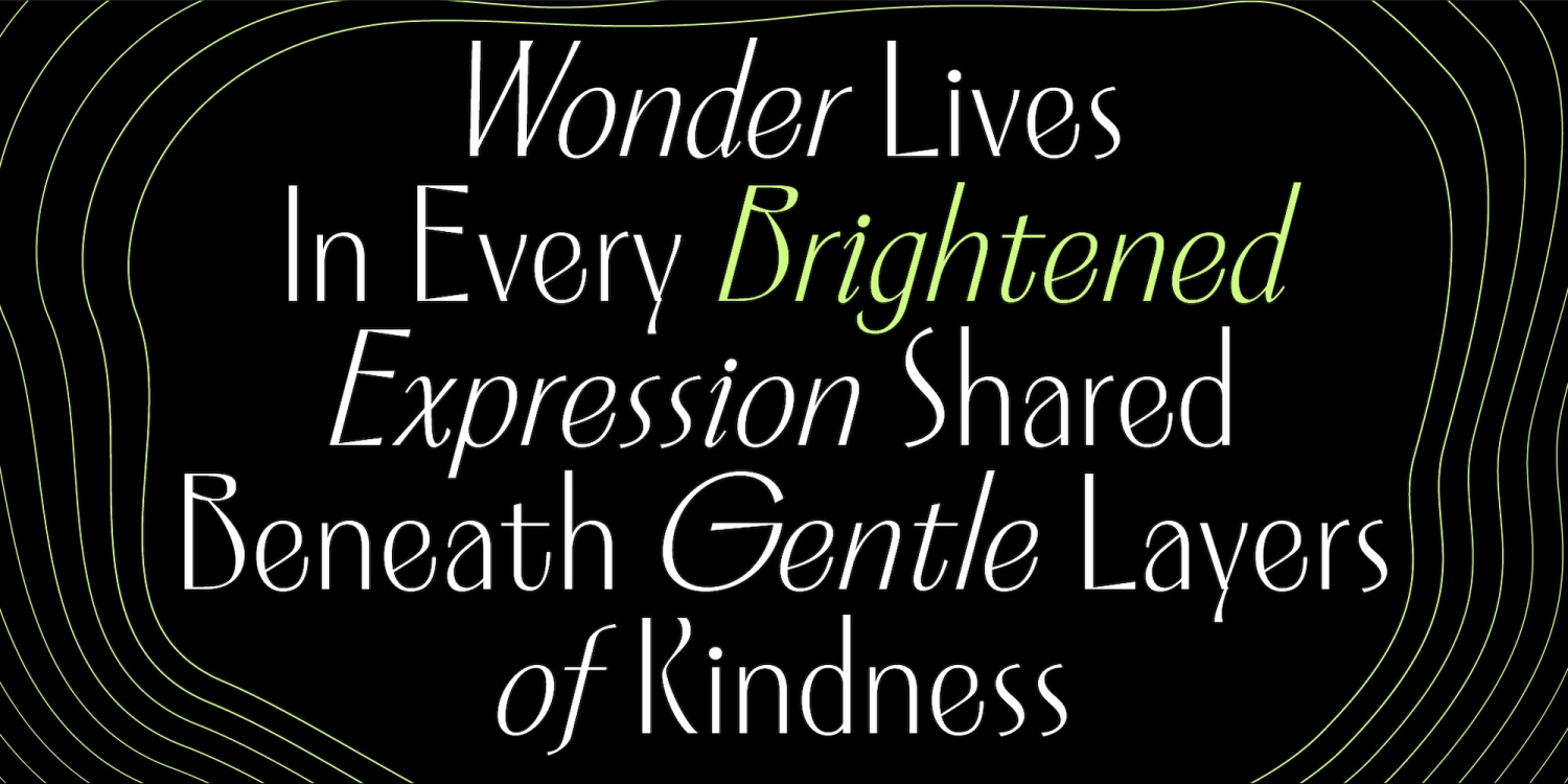 Solistice Nova Font Poster #4