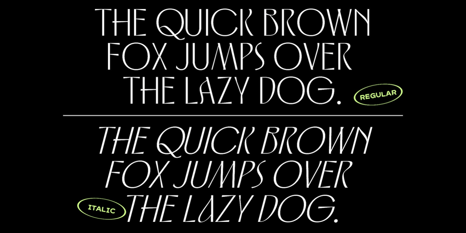 Solistice Nova Font Poster #6