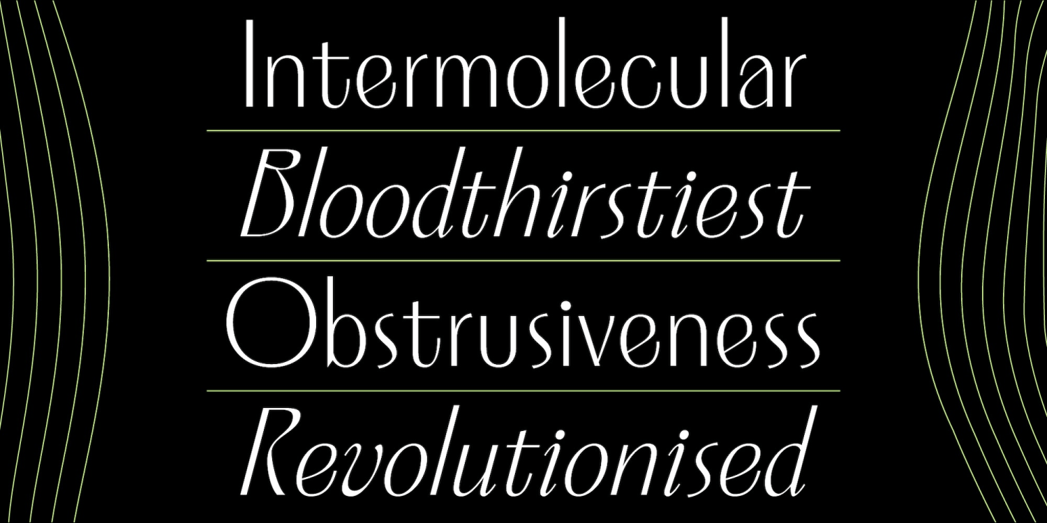 Solistice Nova Font Poster #8