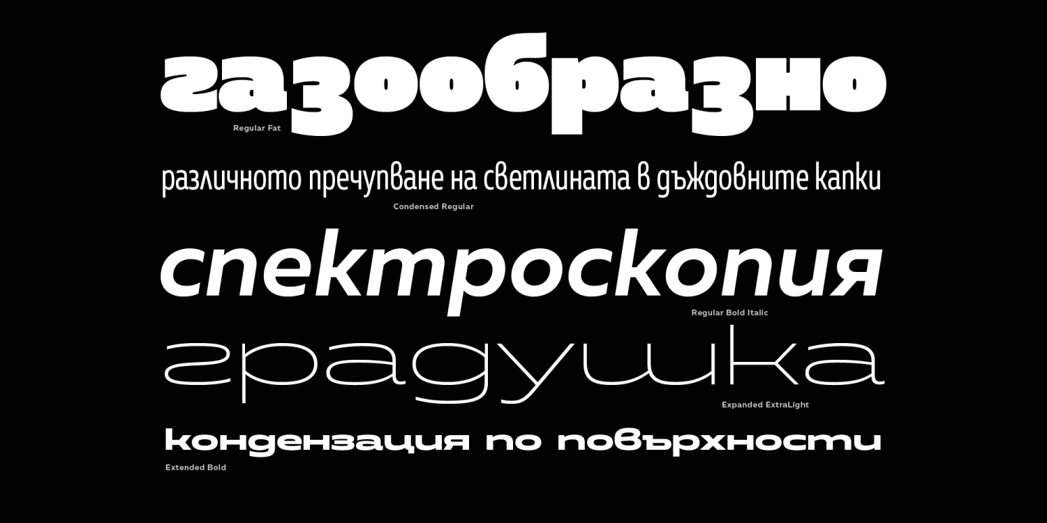 Muller Next Font Poster #1
