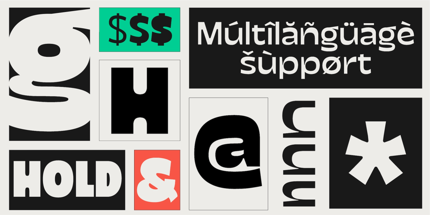 Facers Font Poster #1