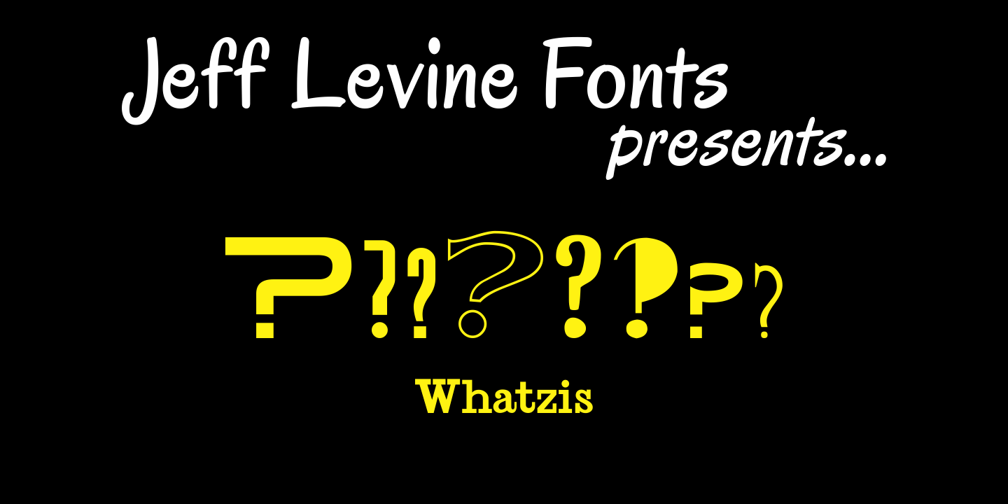Whatzis Font Family