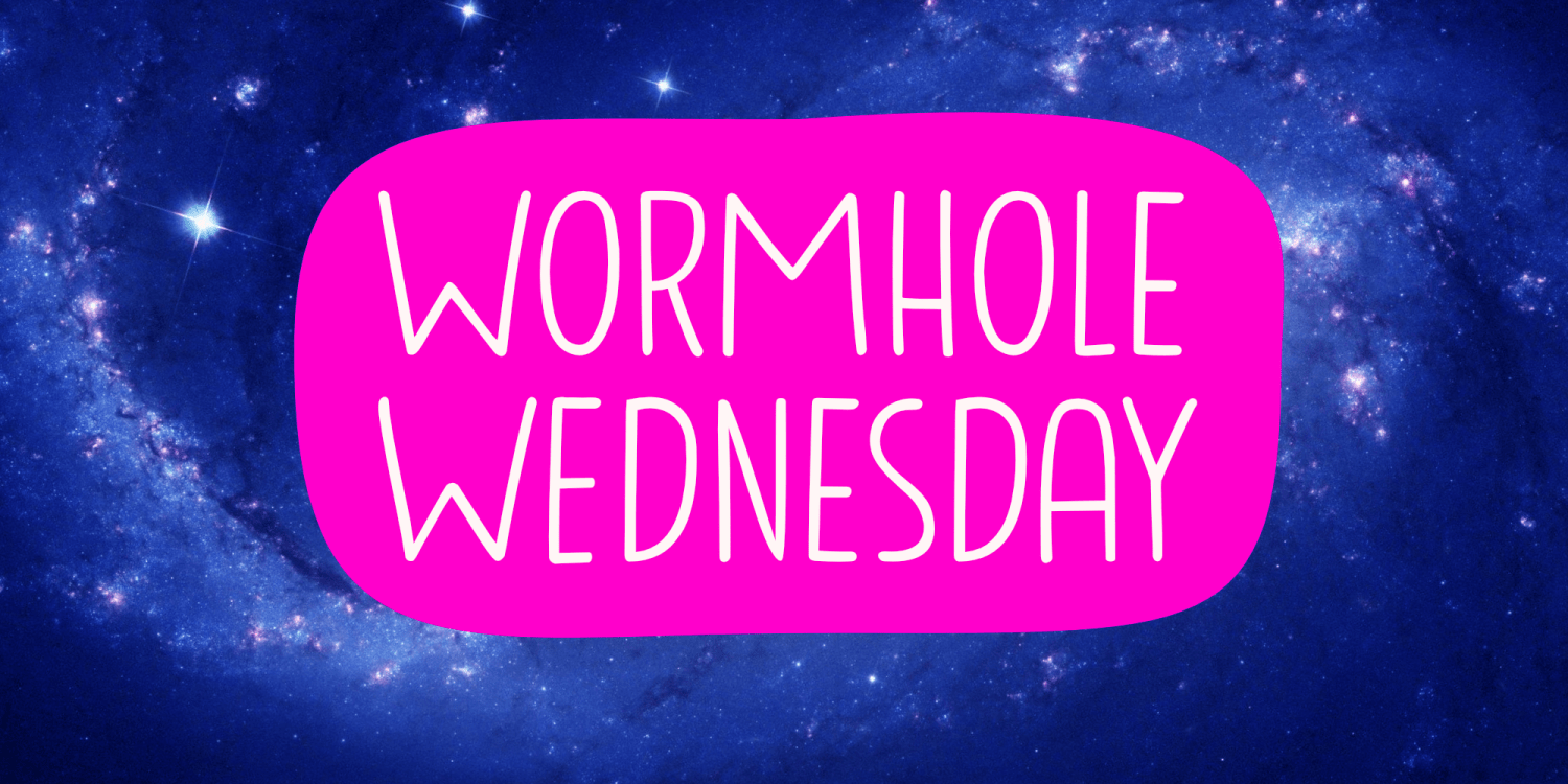 Wormhole Wednesday Font Poster #1