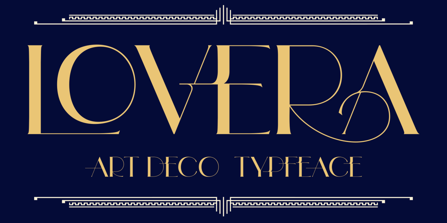 Lovera Font Poster #1