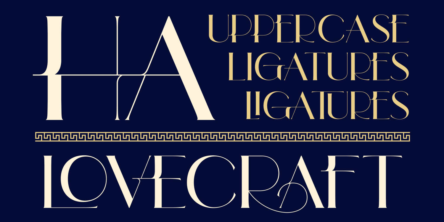 Lovera Font Poster #1