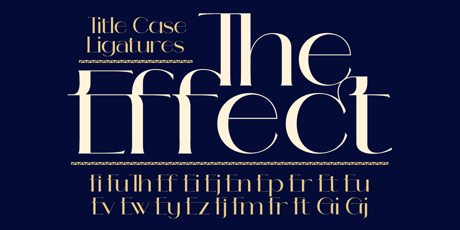 Lovera Font Poster #1