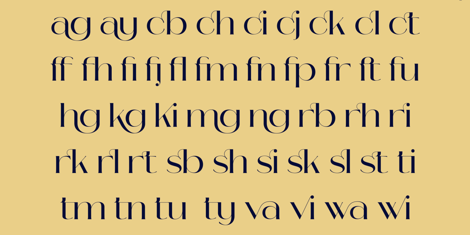 Lovera Font Poster #1