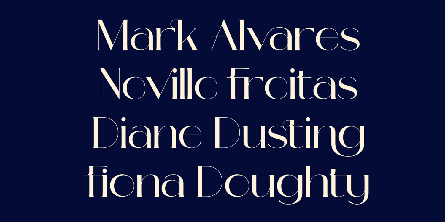 Lovera Font Poster #1
