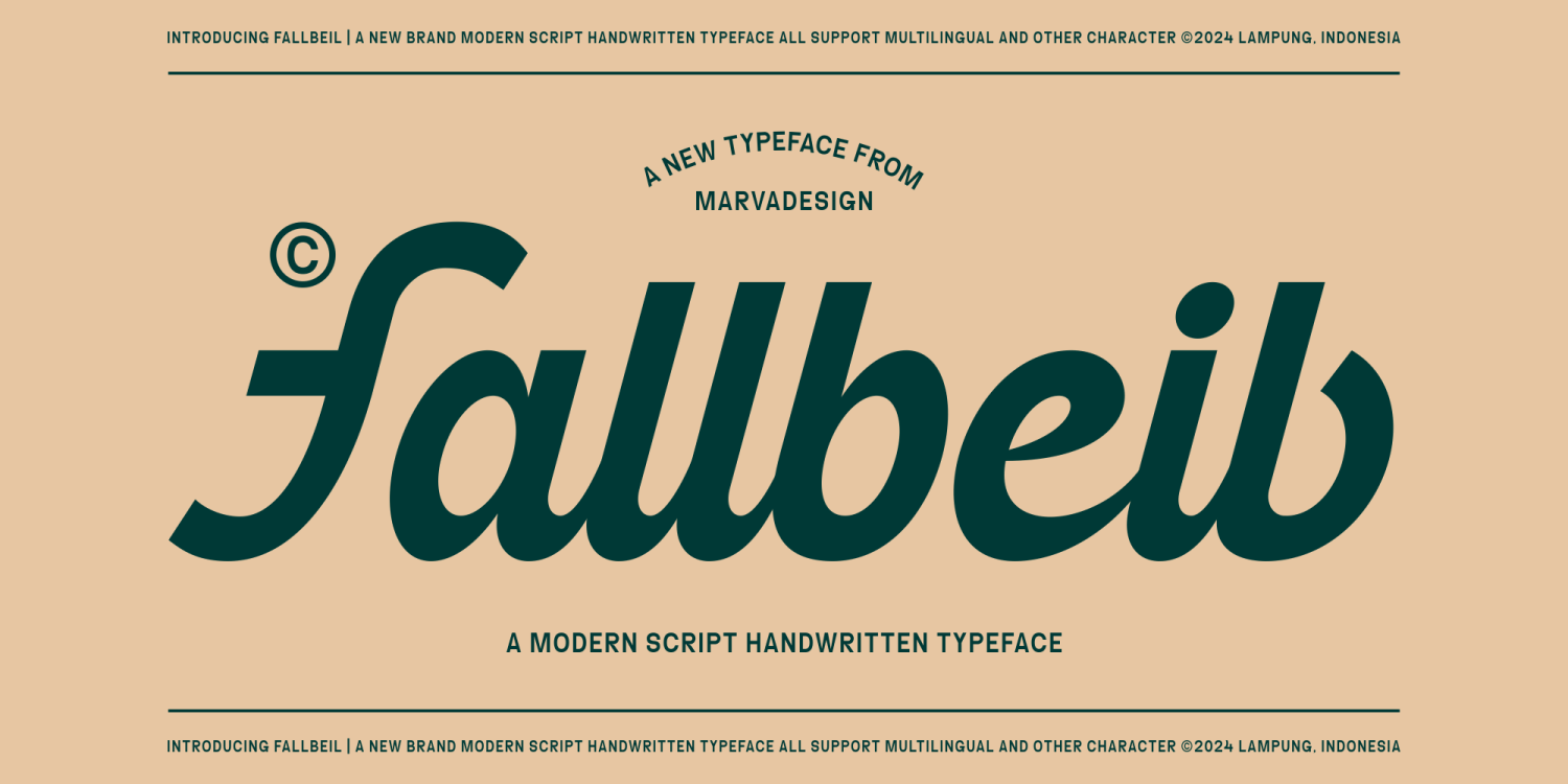 Fallbeil Font Poster #1