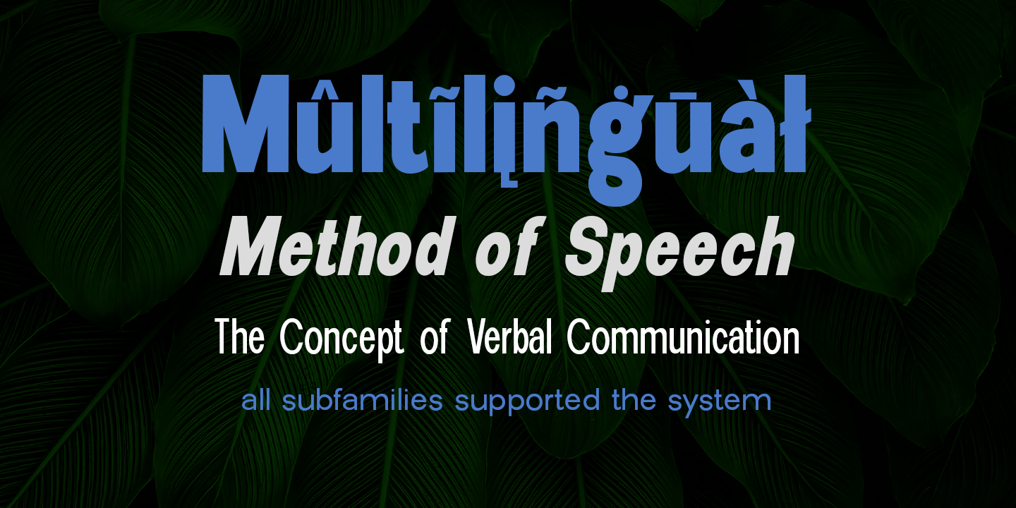 New Trusty Font Poster #4