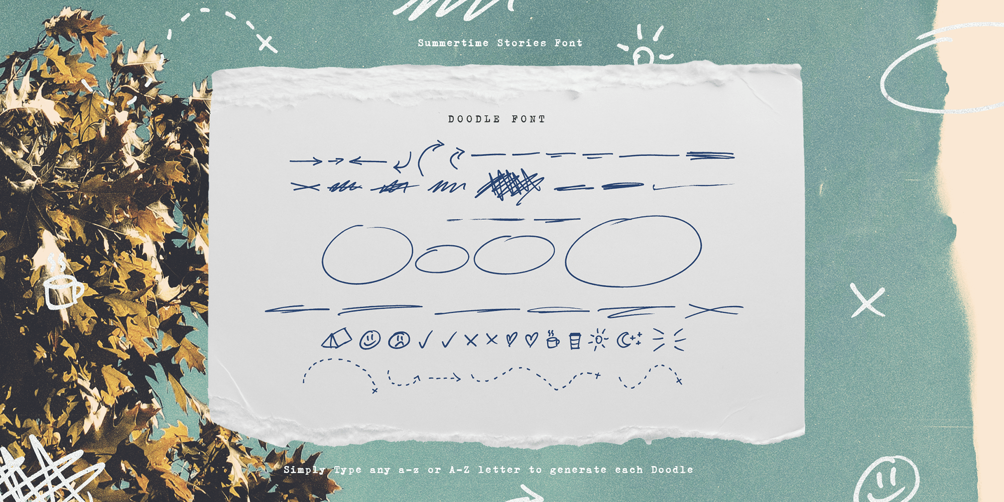 Summertime Stories Font Poster #1