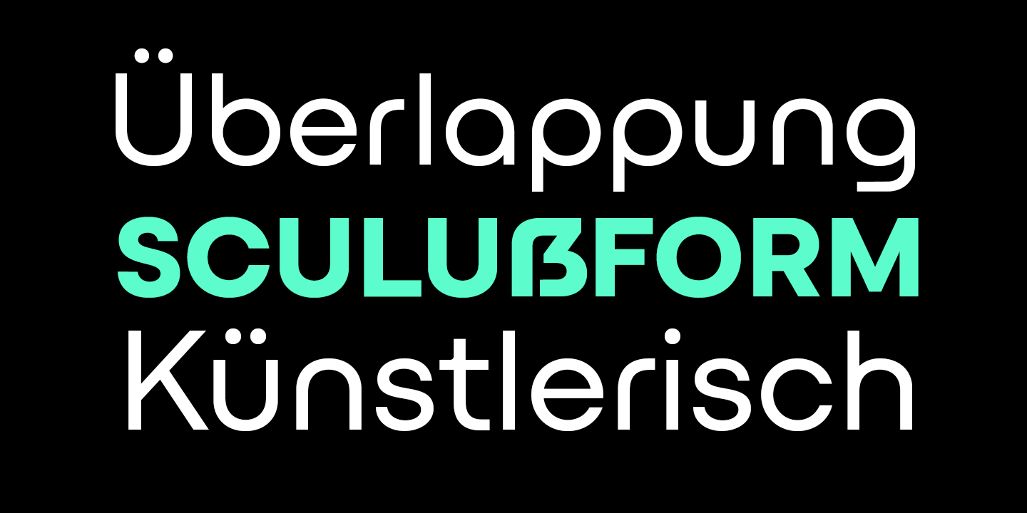 Humant Font Poster #1