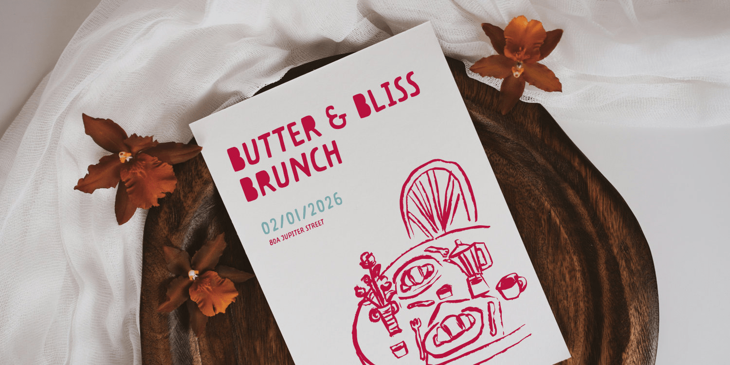 Almond Croissant Font Poster #1