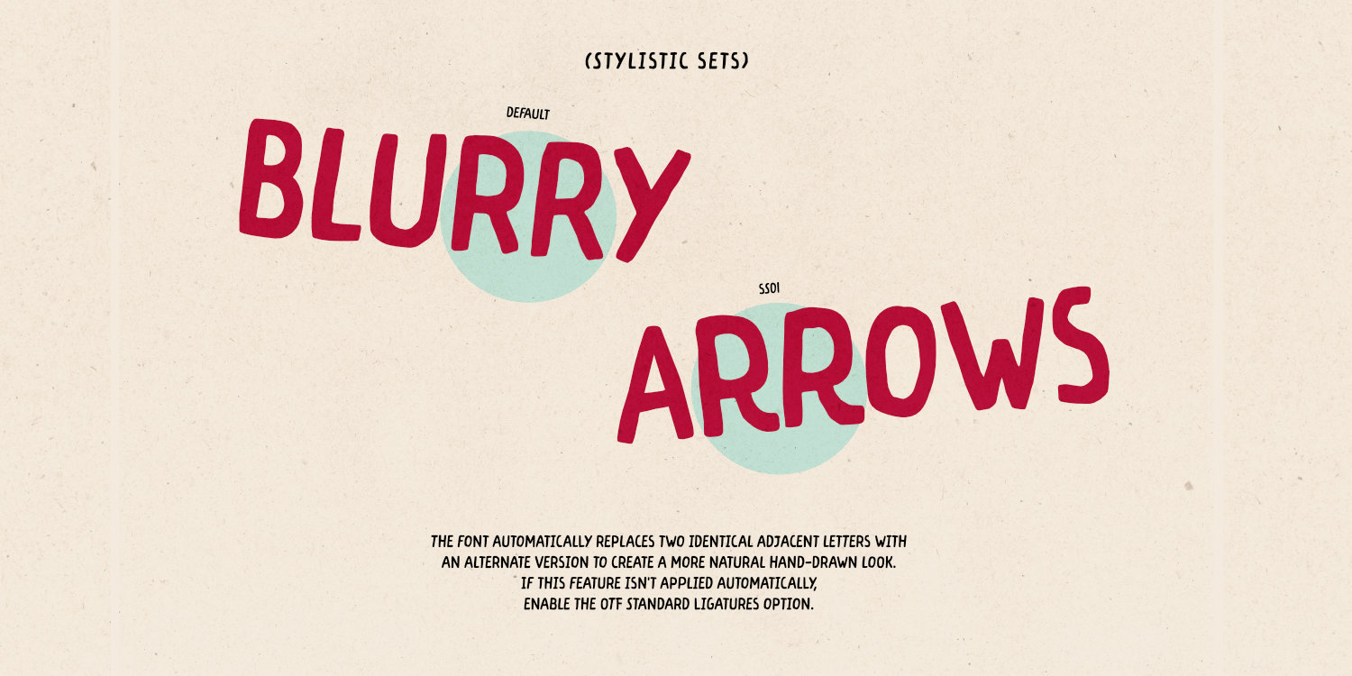 Almond Croissant Font Poster #1