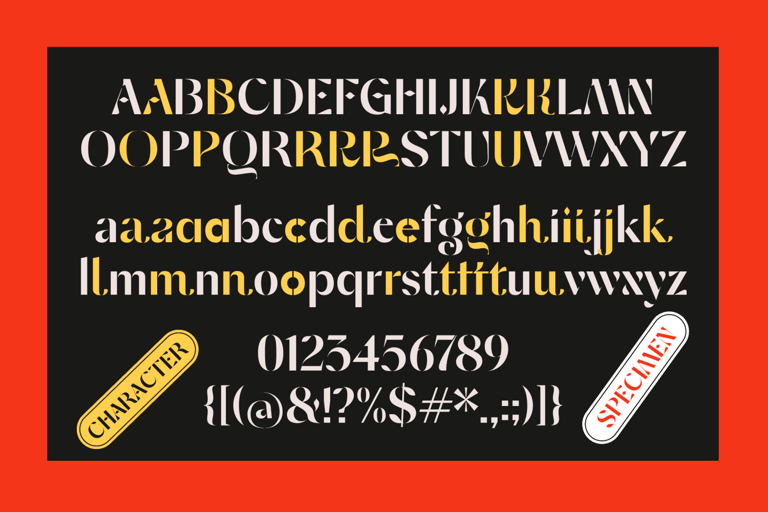 Chiselox Font Poster #1