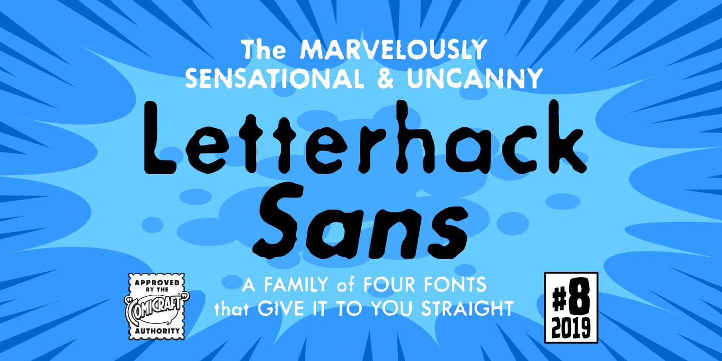 Letterhack Sans Font Poster #1