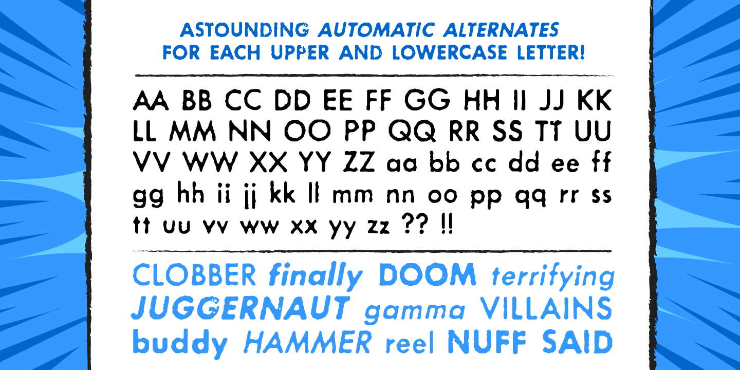 Letterhack Sans Font Poster #1