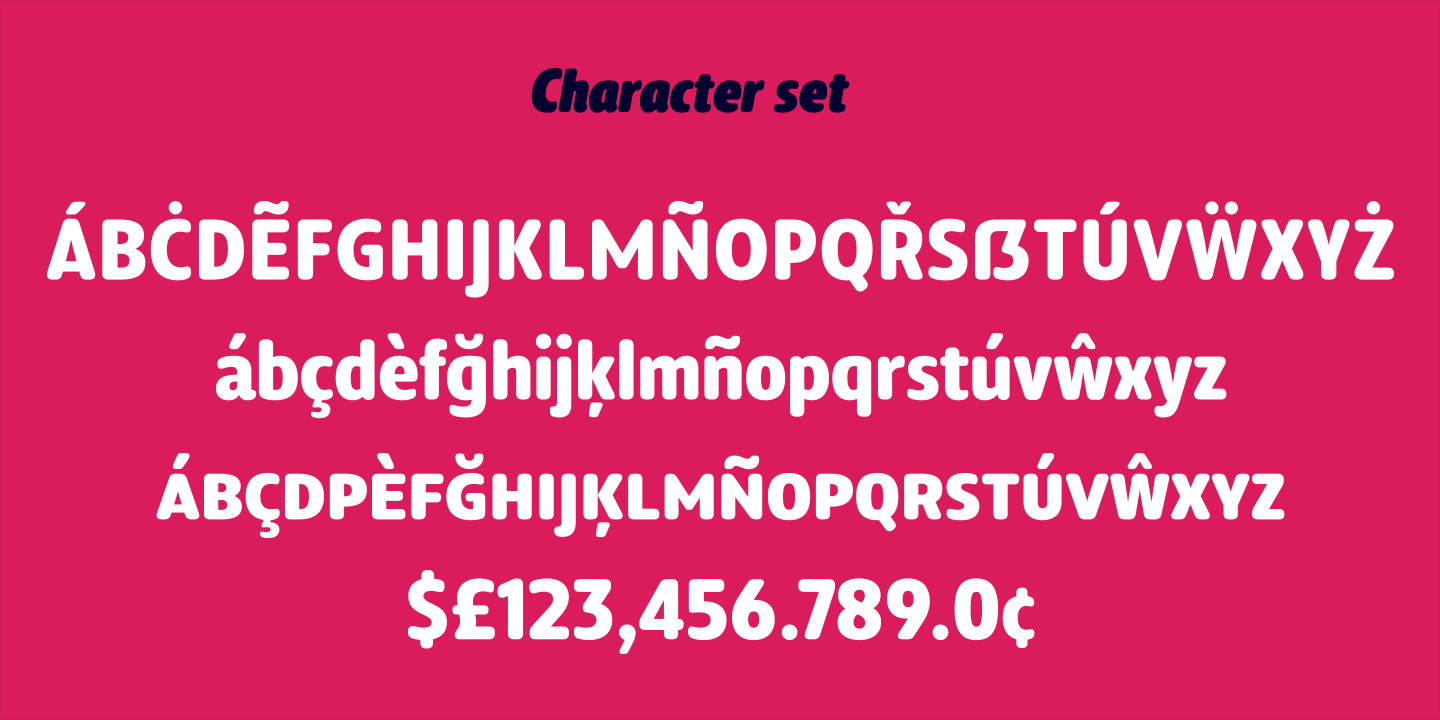 Duddy Font Poster #1