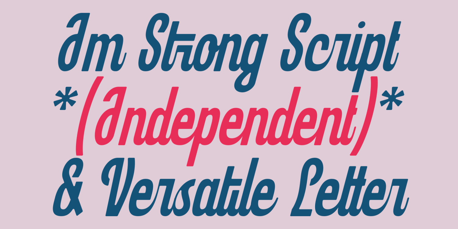 Badwill Font Poster #2