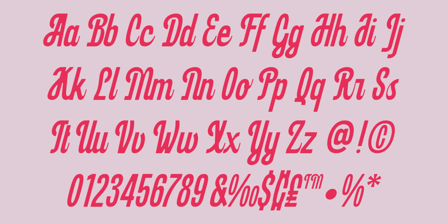 Badwill Font Poster #9