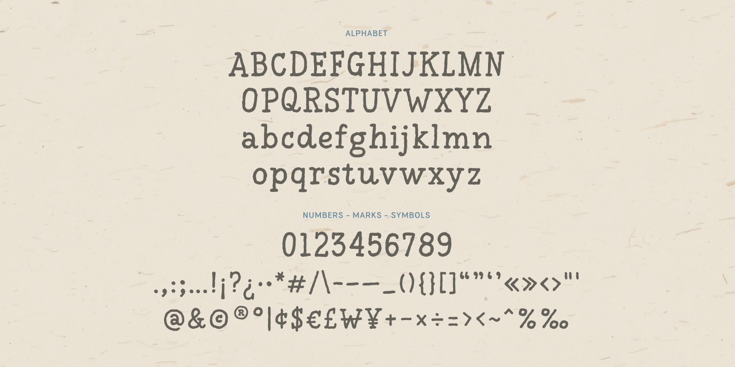 Coastal Notes Font Poster #1