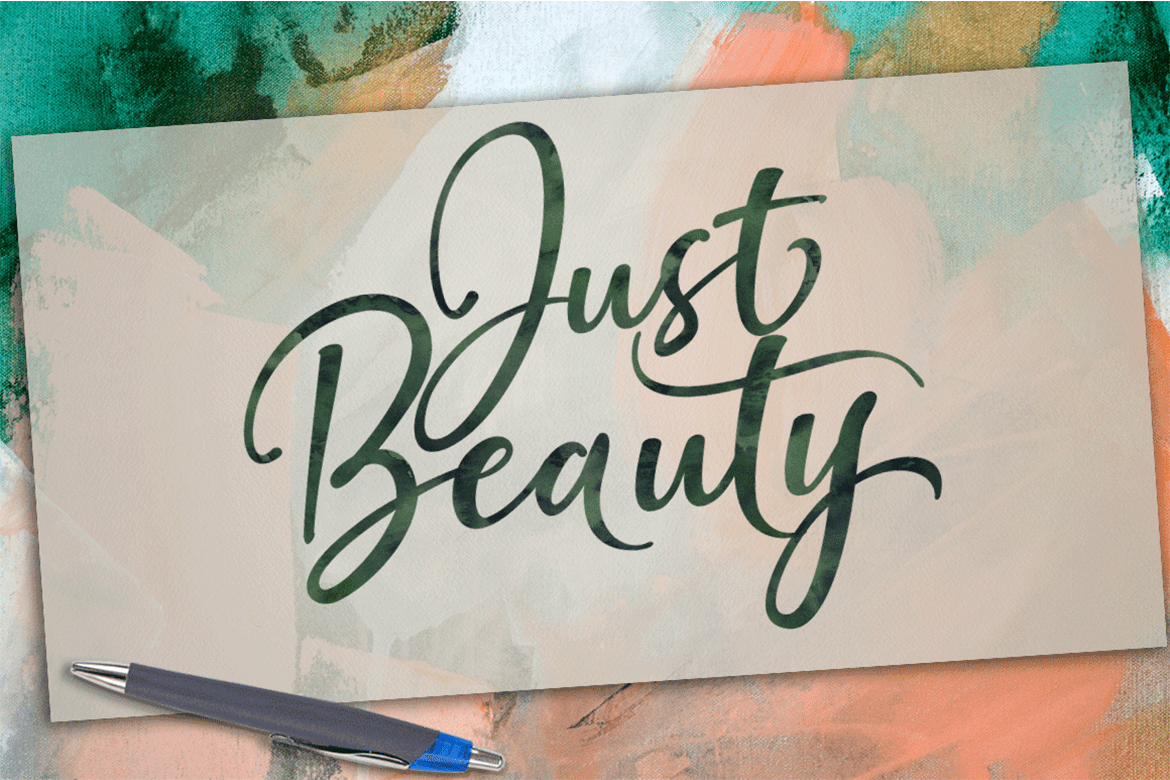 Just Beauty Poster