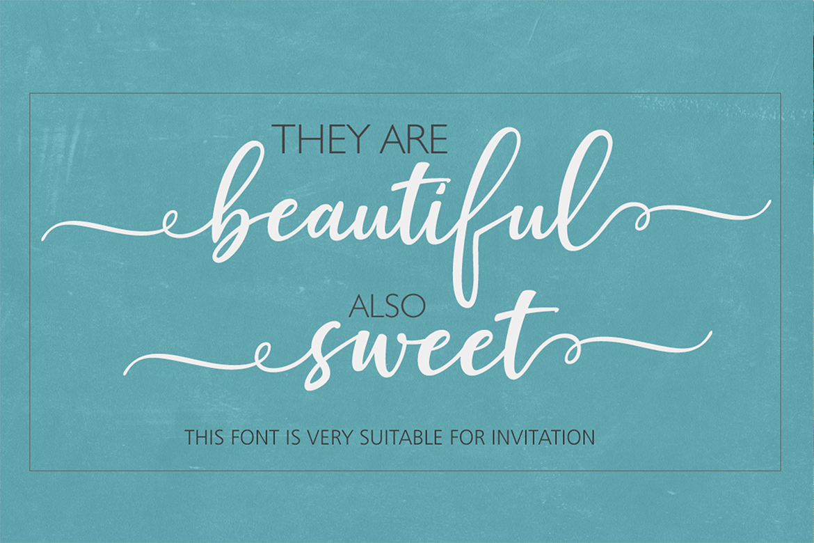 Just Beauty Font Poster #3