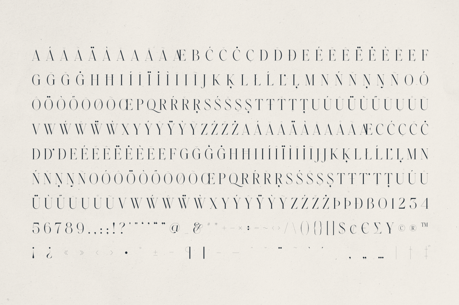 Zyntro Font Poster #1