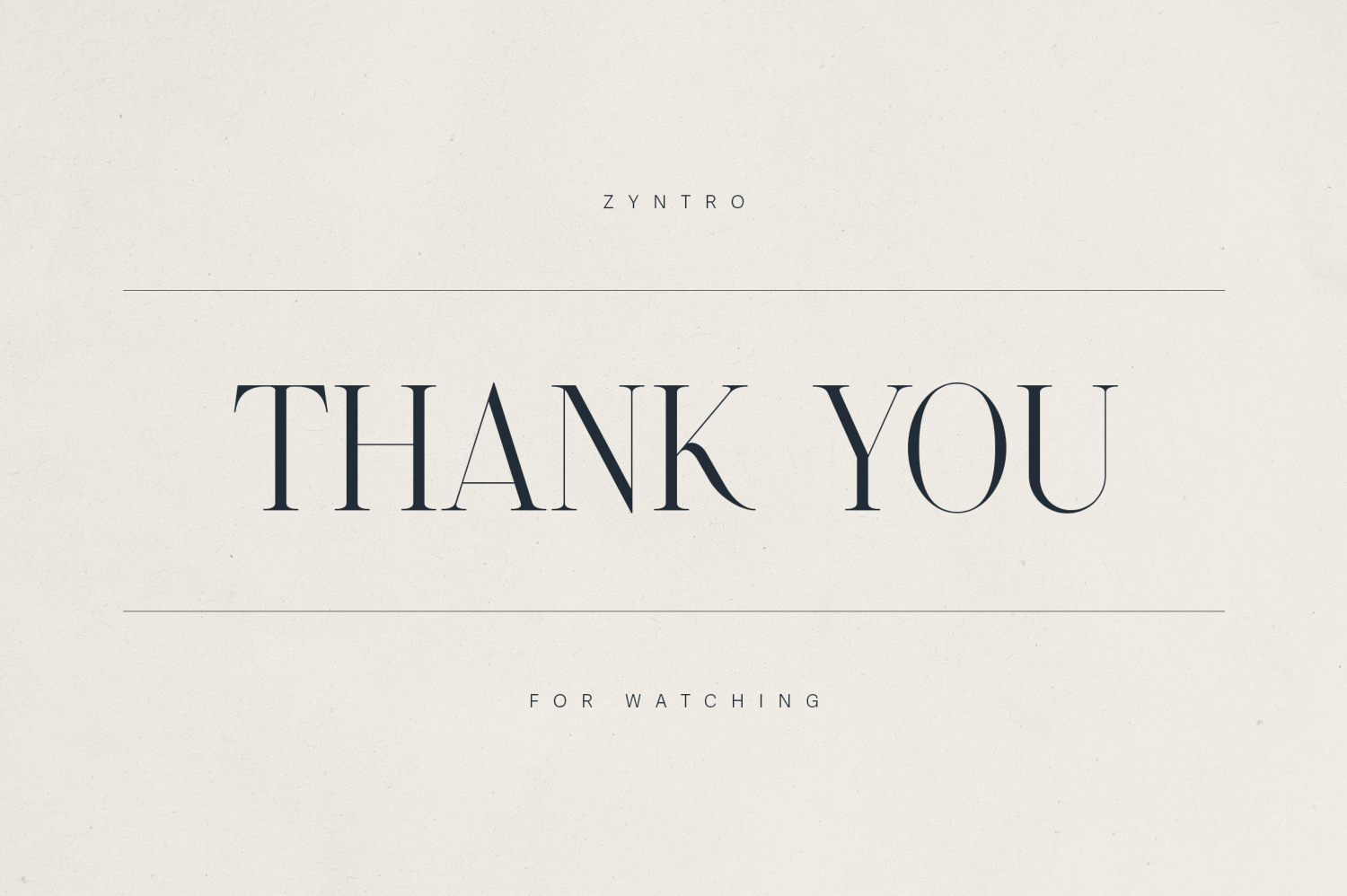 Zyntro Font Poster #1