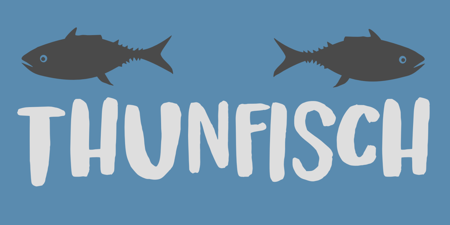 Thunfisch Poster