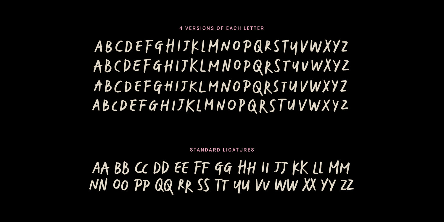 Markerism Font Poster #1
