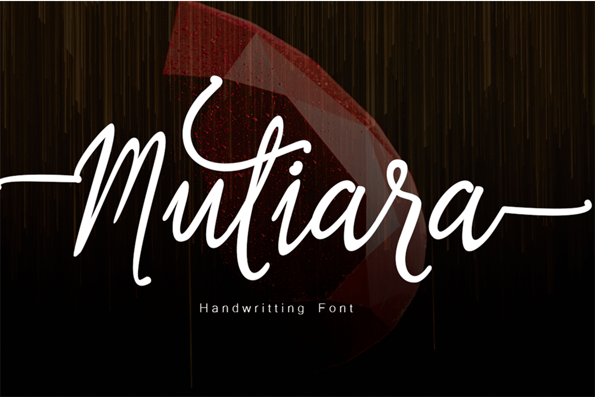 Mutiara Font Poster #1