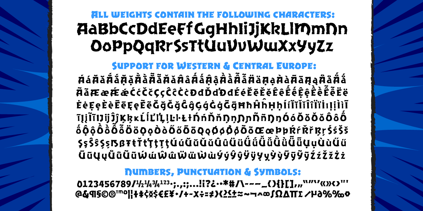 Excalibur Stone Font Poster #1