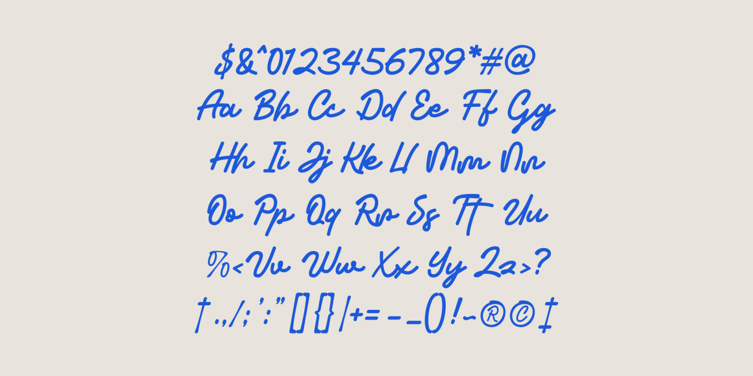 Salero Font Poster #1