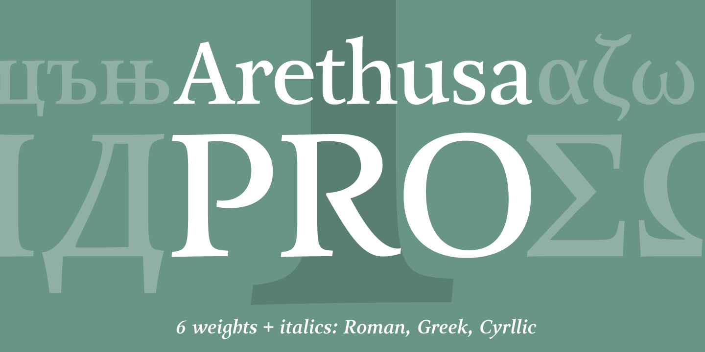 Arethusa Pro Font Family