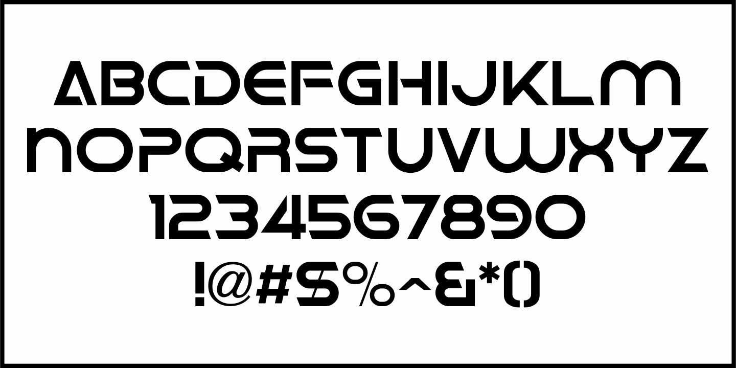 Deco Flavor Font Poster #1