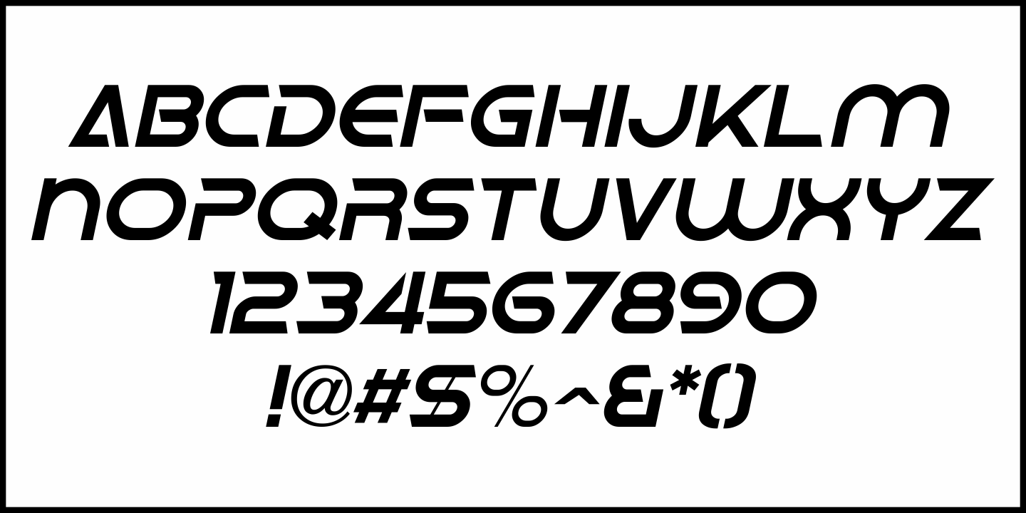 Deco Flavor Font Poster #1