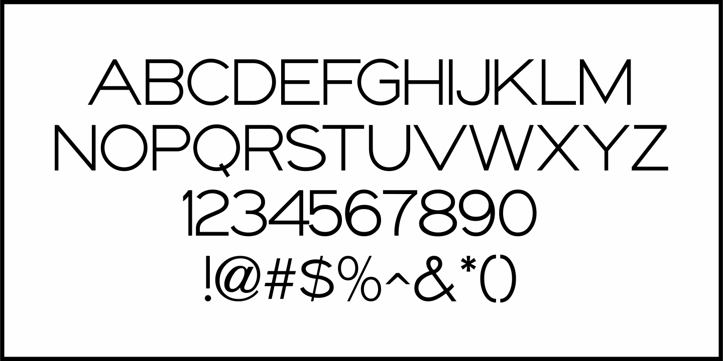 Drafting Class Font Poster #3
