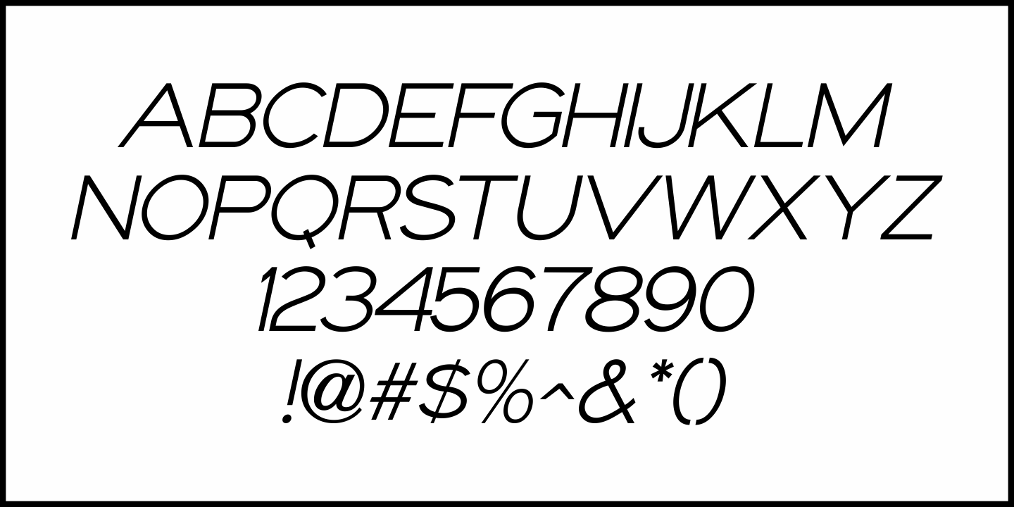 Drafting Class Font Poster #5